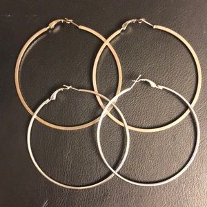 Loop earrings ( 2pairs)